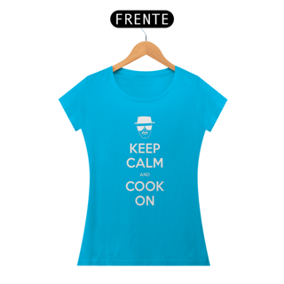 Nome do produto KEEP CALM AND COOK ON - BABY LOOK