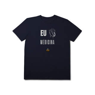 Nome do produto Camiseta Eu <3 Medicina