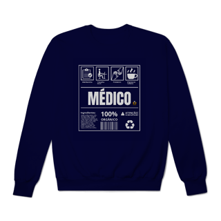 Nome do produto Moletom Etiqueta Médico