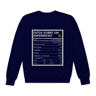 Nome do produto Moletom Fatos Enfermeiro