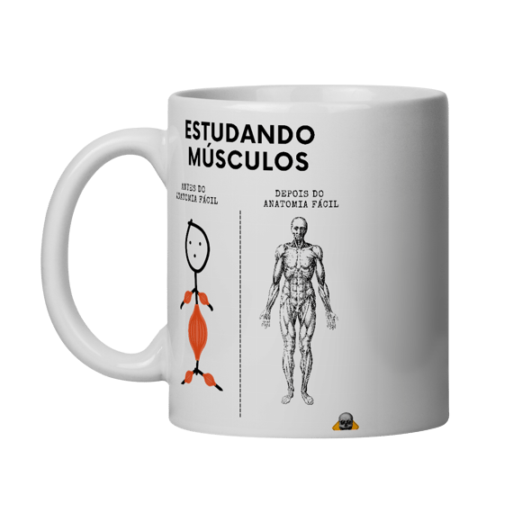 Caneca Study Muscle esquerdo