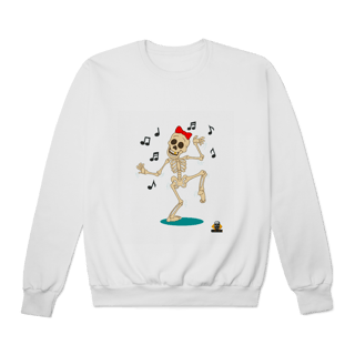  Moletom Skullete Bailarina