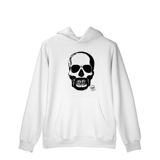 Nome do produto Moletom c/ bolso Rock'n'Skull