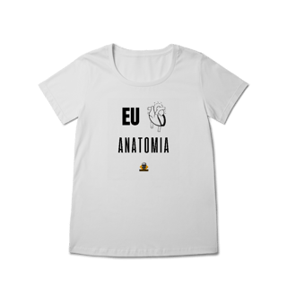 Nome do produto Baby Look Eu <3 Anatomia