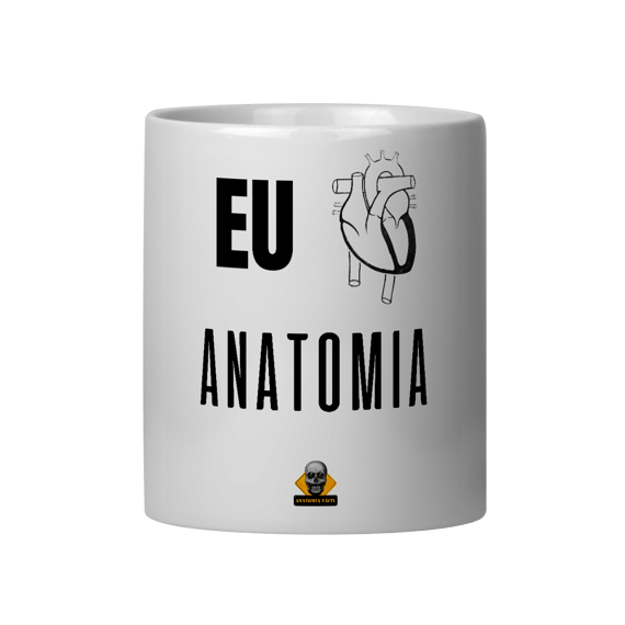 Caneca Eu <3 Anatomia