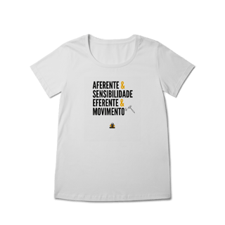 Nome do produto Baby Look Sentir & Agir