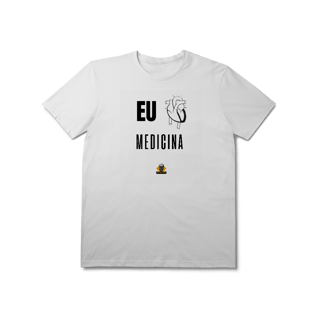 Nome do produto Camiseta Eu <3 Medicina