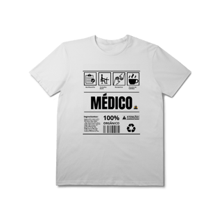 Nome do produto Camiseta Etiqueta Médico