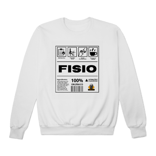 Nome do produto Moletom Etiqueta Fisio