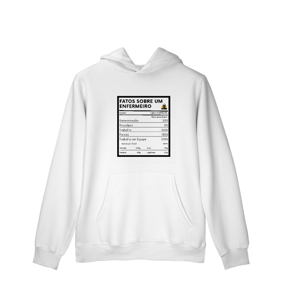 Moletom c/ bolso Fatos Enfermeiro