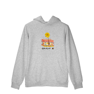 Nome do produto Moletom c/ bolso A Flor da Péle