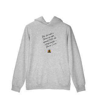 Nome do produto Moletom c/ bolso Curie Vibes