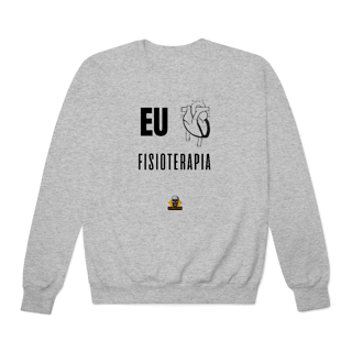 Nome do produto Moletom Eu <3 Fisioterapia