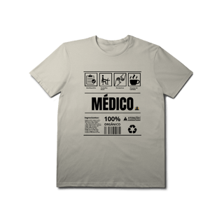 Nome do produto Camiseta Etiqueta Médico