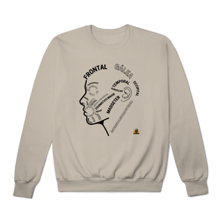 Nome do produto Moletom Anatomia da Face