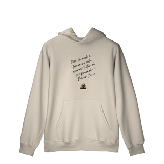 Nome do produto Moletom c/ bolso Curie Vibes