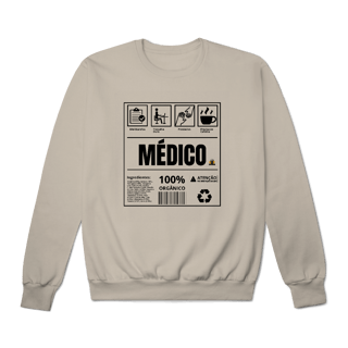 Nome do produto Moletom Etiqueta Médico