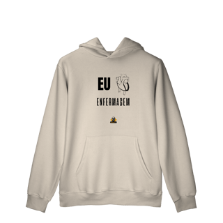 Nome do produto Moletom c/ bolso Eu <3 Enfermagem