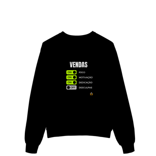 Nome do produto Moletom Vendas