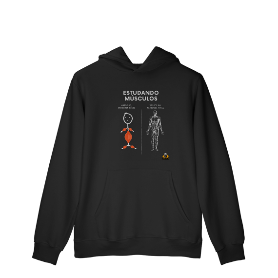 Moletom c/ bolso Study Muscle