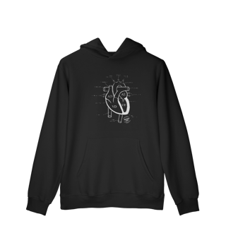 Nome do produto Moletom c/ bolso Heart