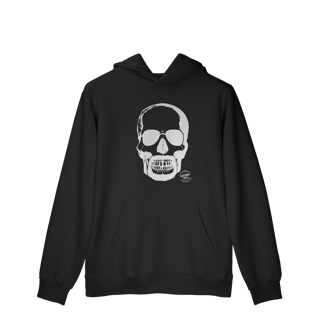 Nome do produto Moletom c/ bolso Rock'n'Skull