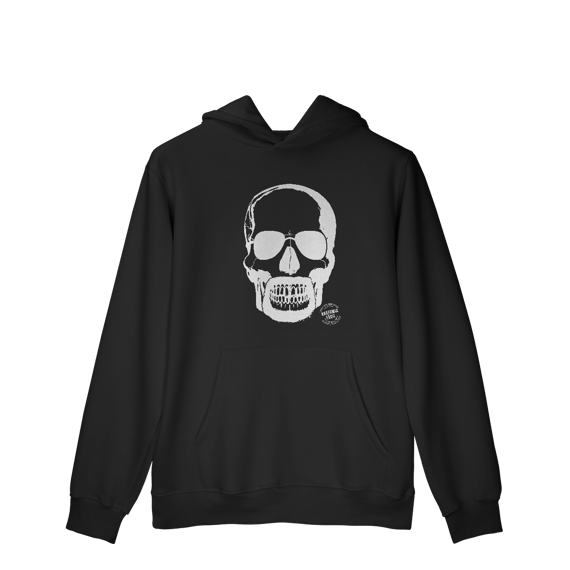 Moletom c/ bolso Rock'n'Skull