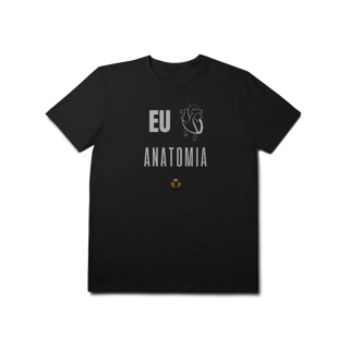 Nome do produto Camiseta Eu <3 Anatomia