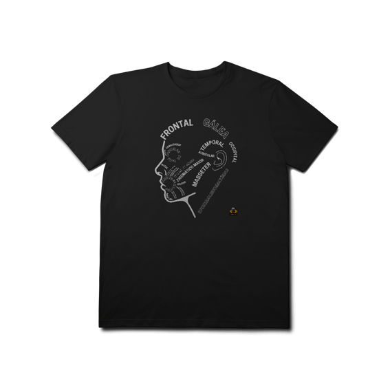 Camiseta Anatomia da Face