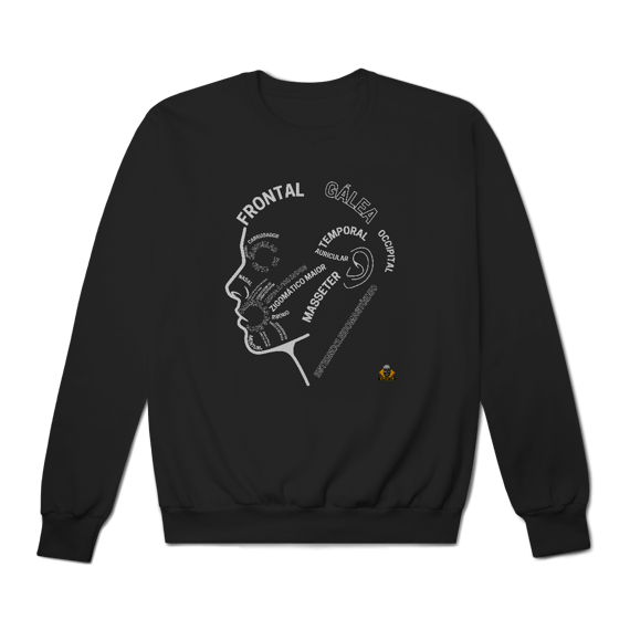 Moletom Anatomia da Face