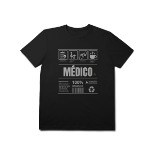 Camiseta Etiqueta Médico