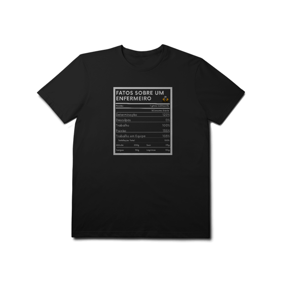 Camiseta Fatos Enfermeiro