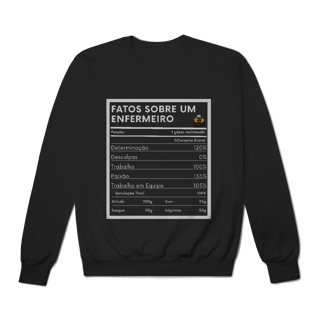 Nome do produto Moletom Fatos Enfermeiro