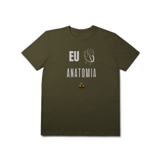 Nome do produto Camiseta Eu <3 Anatomia