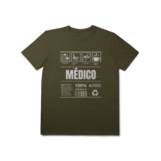 Nome do produto Camiseta Etiqueta Médico