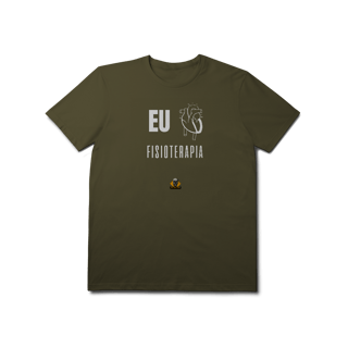 Nome do produto Camiseta Eu <3 Fisioterapia