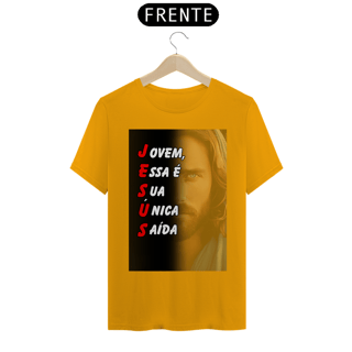 Nome do produto Camisa Jesus - Essa É Sua Única Saída
