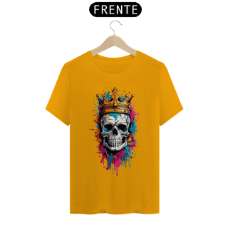 Nome do produto Caveira com Coroa estilo Graffiti Colorido