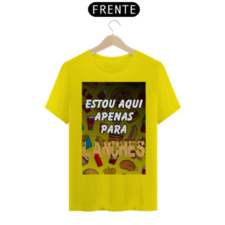 Nome do produto Estou Aqui Apenas Para Lanches