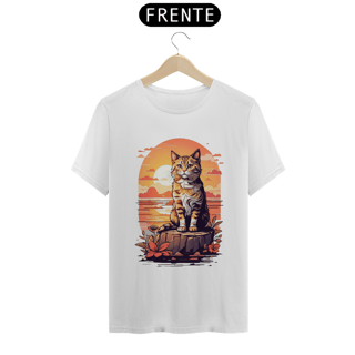 Nome do produto Gato ao Pôr do Sol