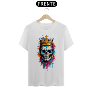 Nome do produto Caveira com Coroa estilo Graffiti Colorido