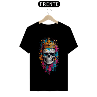 Nome do produto Caveira com Coroa estilo Graffiti Colorido