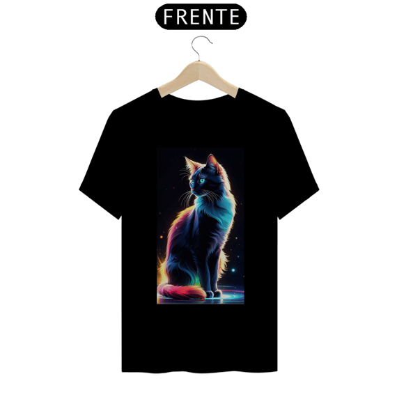 Gato Colorido Devido a Ondas Gravitacionais
