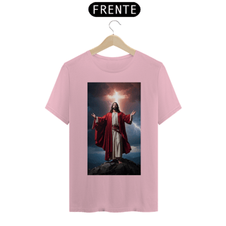 Nome do produto Jesus Cristo de manto vermelho em uma Montanha