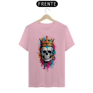 Nome do produto Caveira com Coroa estilo Graffiti Colorido