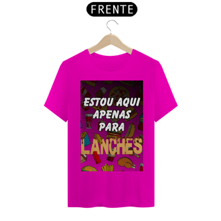 Nome do produto Estou Aqui Apenas Para Lanches