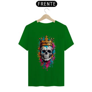 Nome do produto Caveira com Coroa estilo Graffiti Colorido