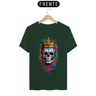 Nome do produto Caveira com Coroa estilo Graffiti Colorido