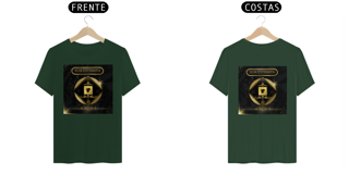 Nome do produto T-Shirt Classic Modelo Frente e Verso - Cores Disponíveis