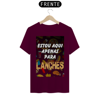 Nome do produto Estou Aqui Apenas Para Lanches